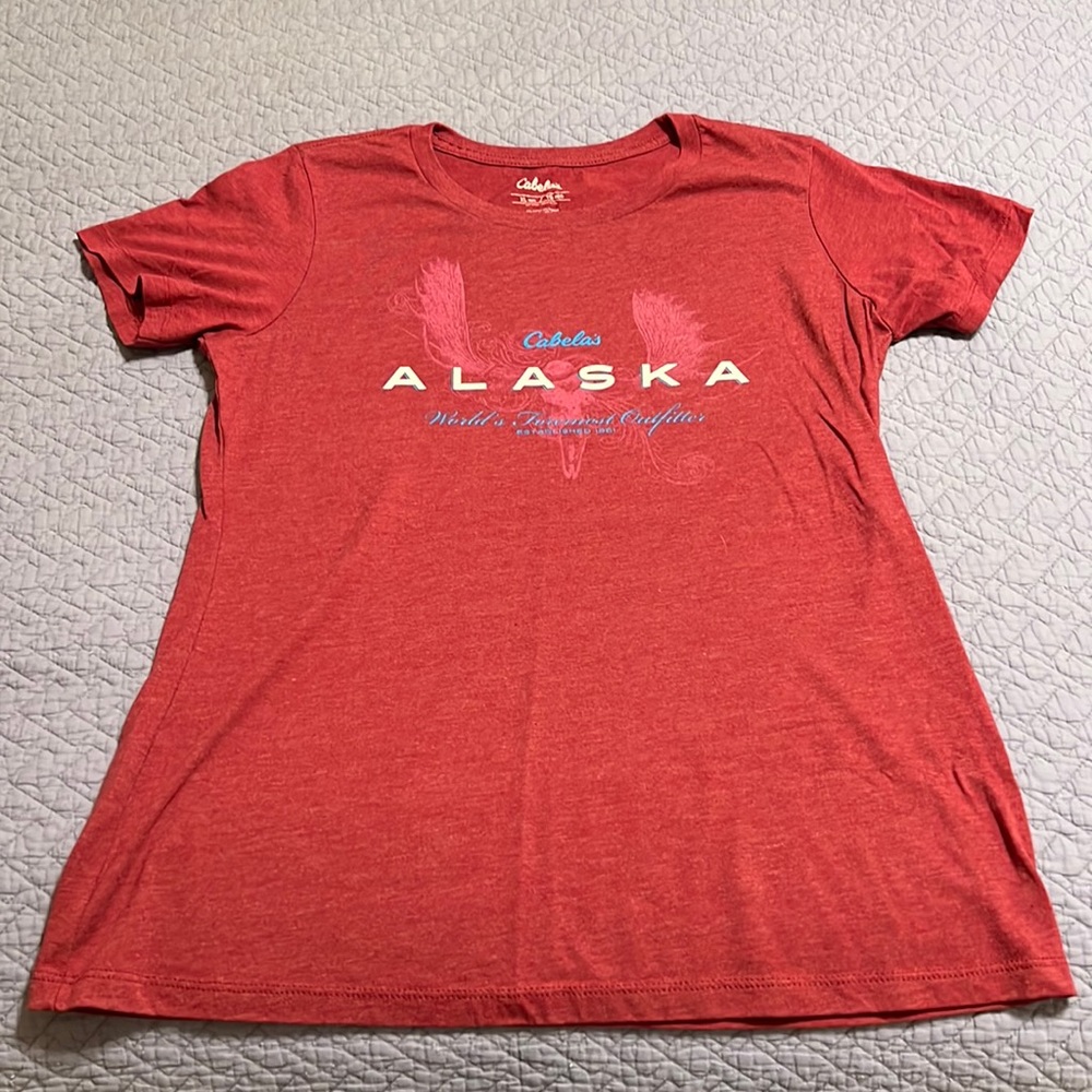 Alaskan Cabelas Womens T-shirt.